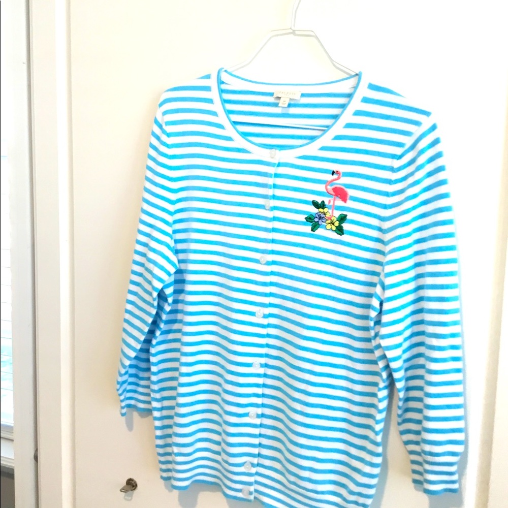 Ladies cardigan sweater